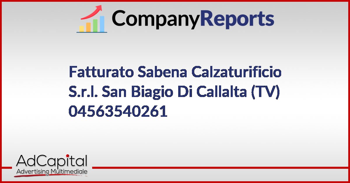 Sabena calzaturificio sales